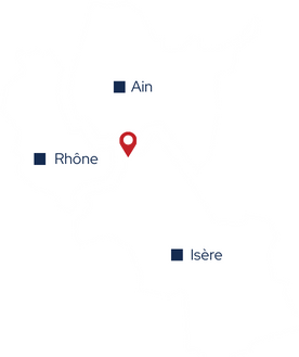 Zone d’intervention pour petits travaux et dépannage en Isère, Ain et Rhône